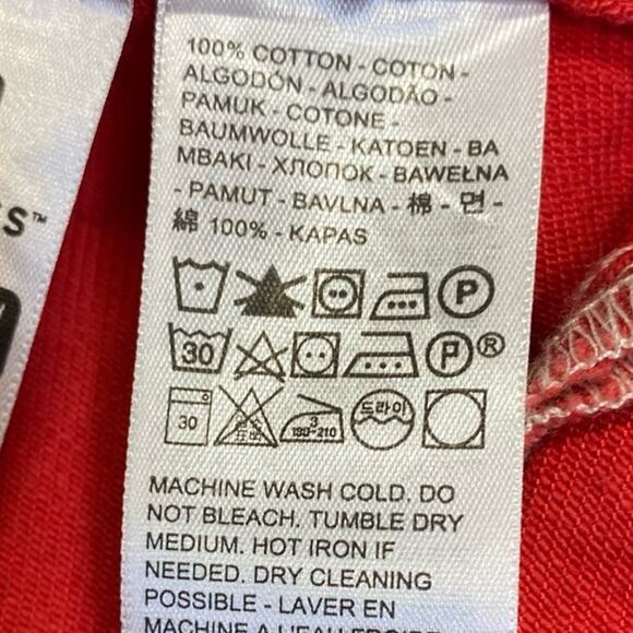 Normcore streetwear grunge Buttonfly Levi’s big E red 80s Mom Shorts 25 Denim - Picture 11 of 12